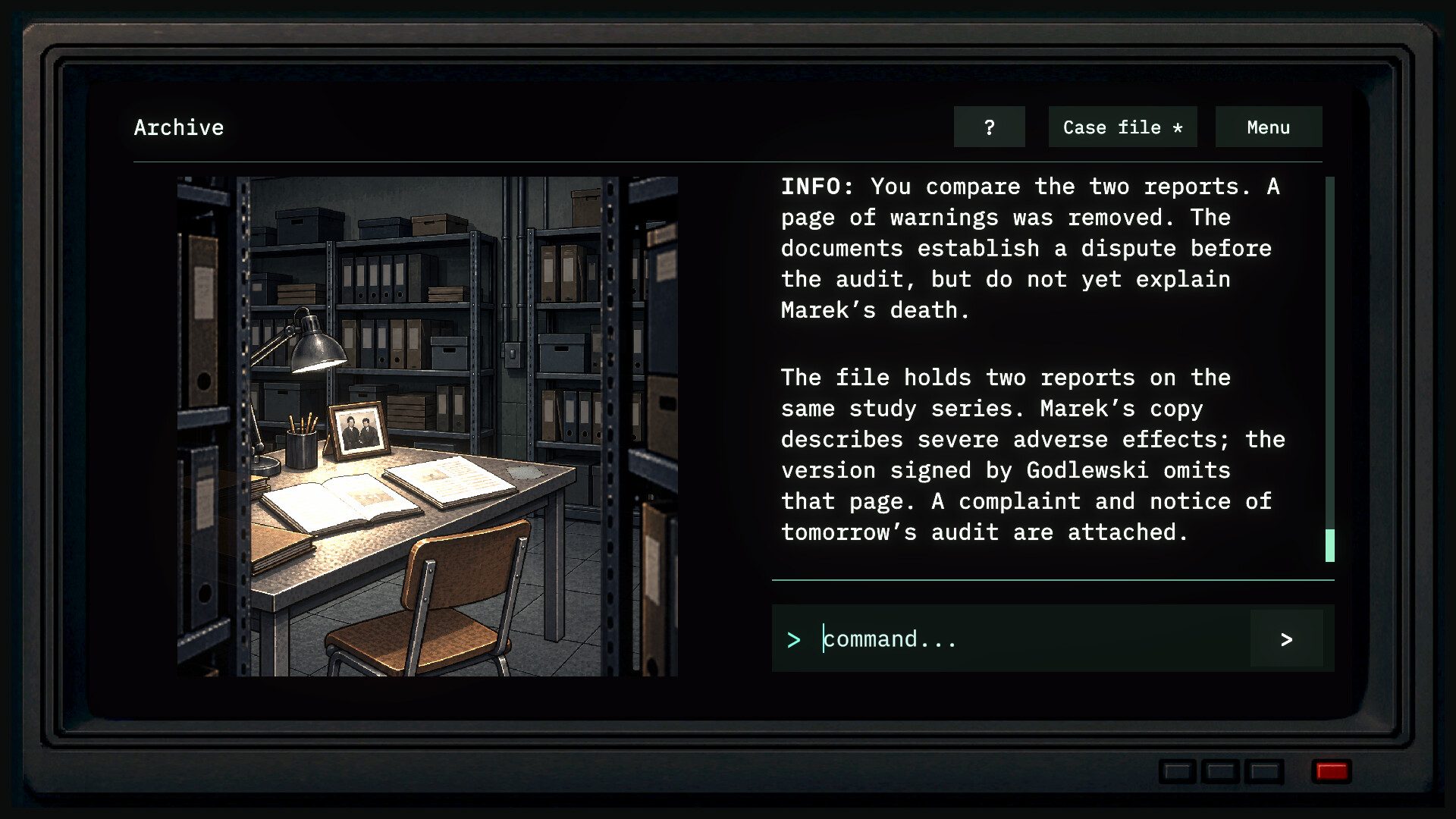 Stories Terminal screenshot 2