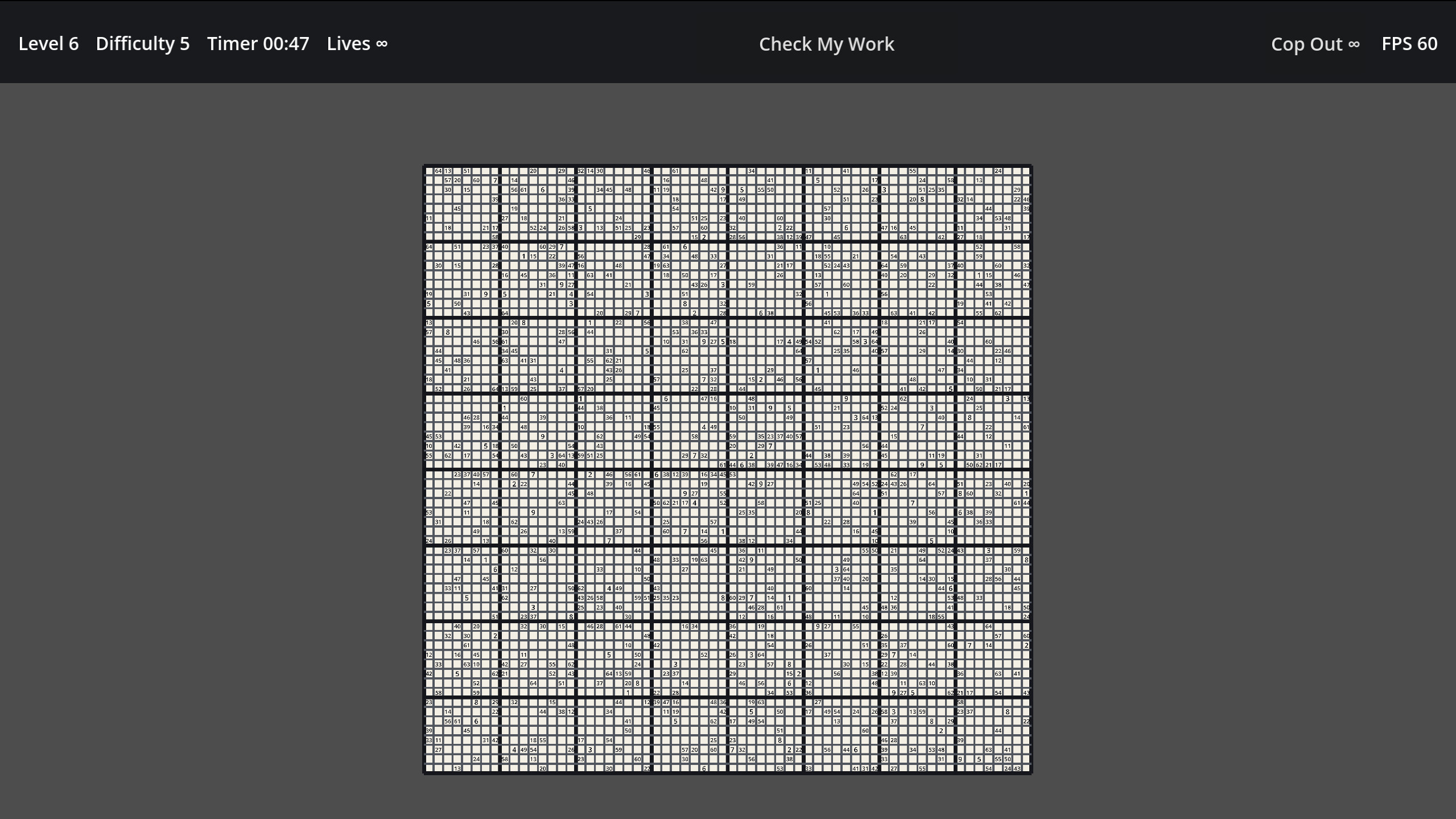 Sudoku: Unlimited Expansion screenshot 2
