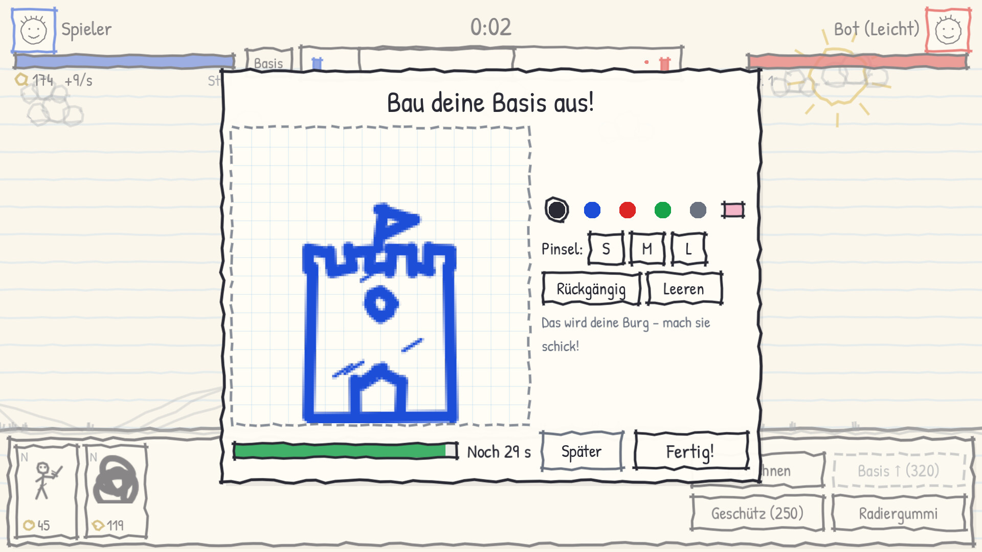 Kritzel Krieg screenshot 2