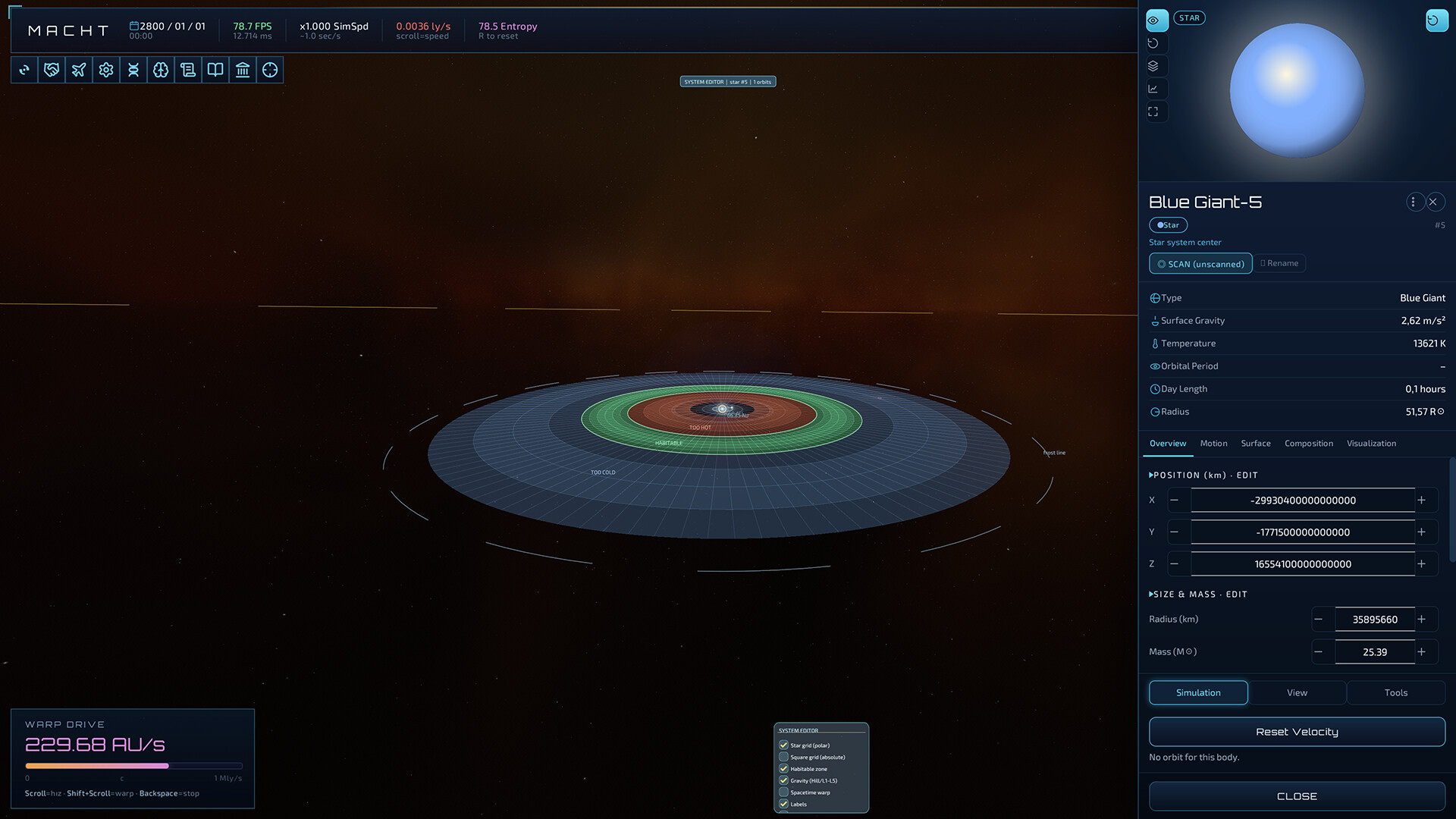Macht: Cosmic Engine screenshot 3