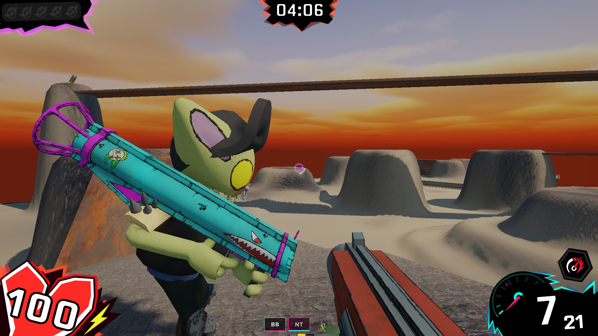 Crazi Krazy Big Baby Bad And Mad Fun With Guns, Boi, Goblin Game screenshot 2