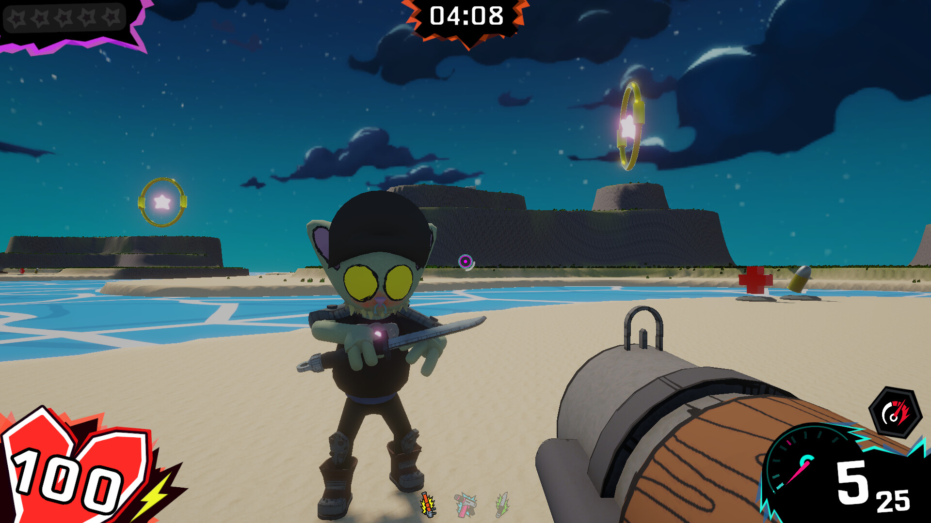 Crazi Krazy Big Baby Bad And Mad Fun With Guns, Boi, Goblin Game screenshot 4