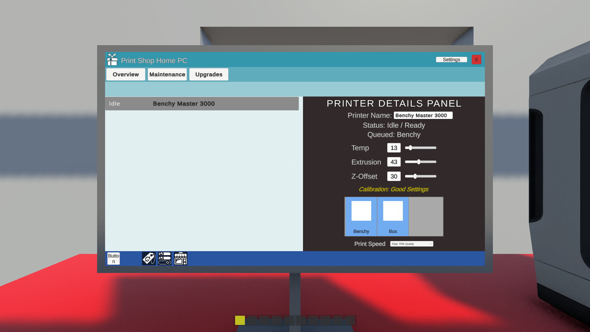 3D Print Shop Simulator screenshot 2
