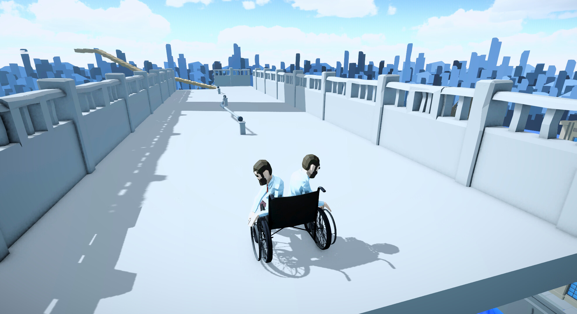 Wheelchair For Two trailer