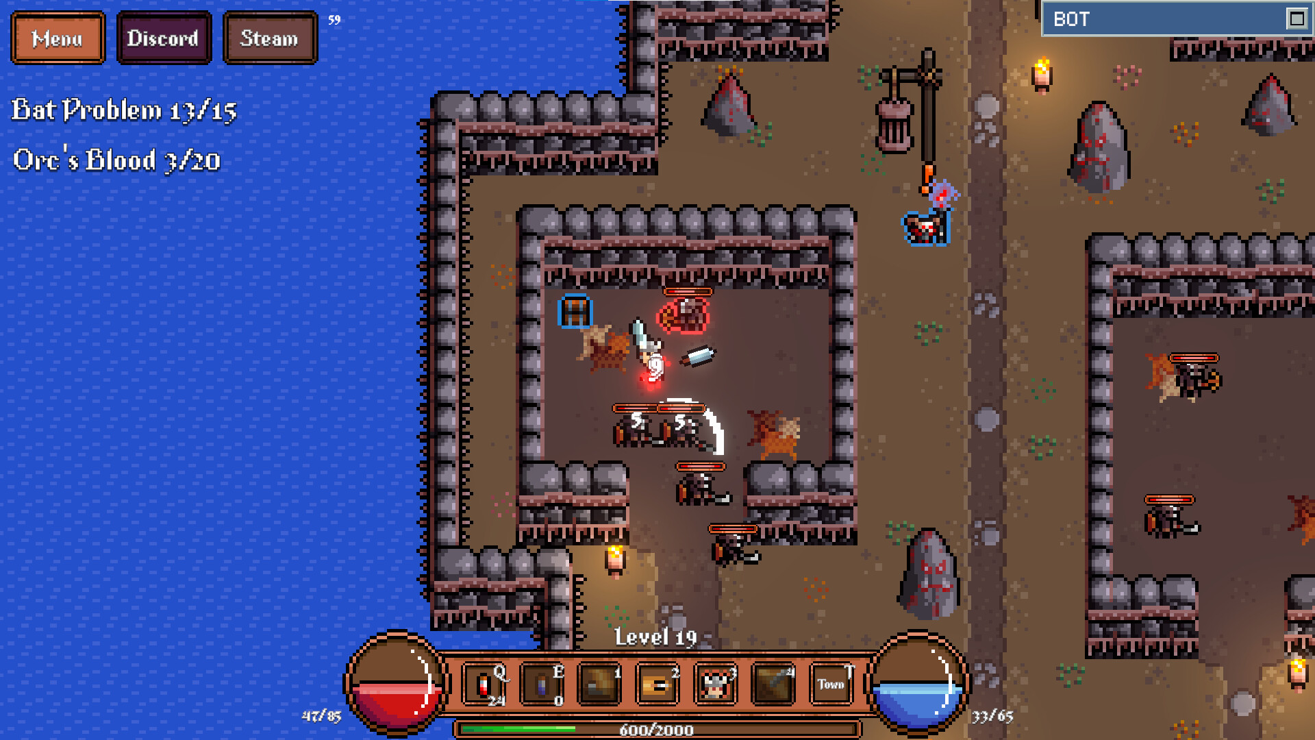 Game About Botting in an MMORPG screenshot 2