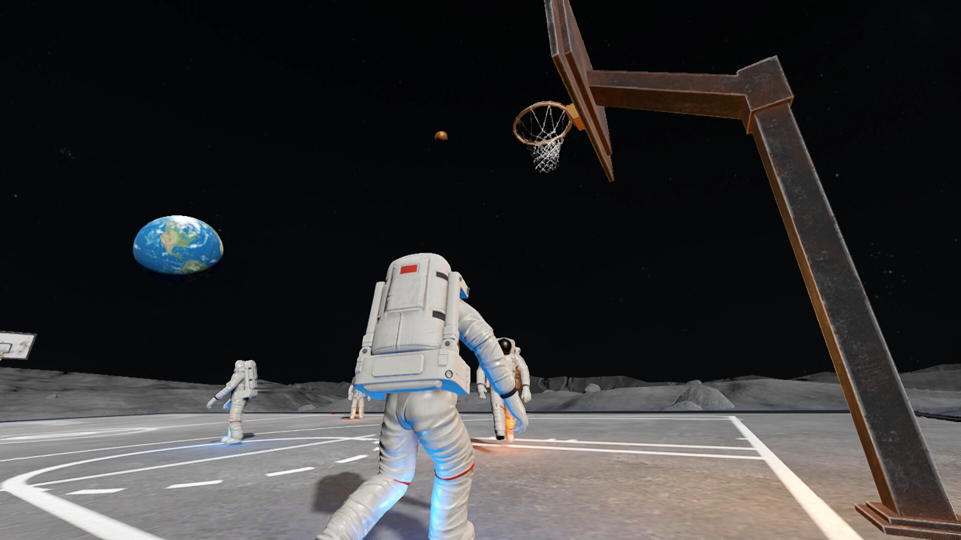 Moon Basketball screenshot 3