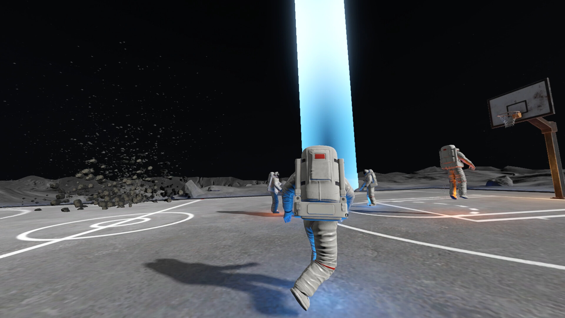 Moon Basketball screenshot 4