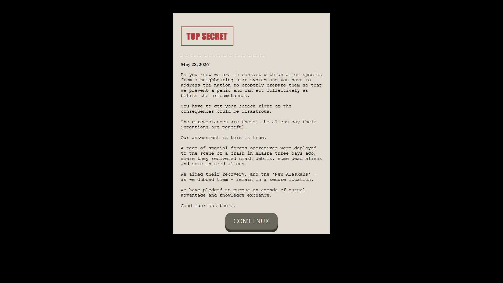 Alien Disclosure: The Phrases of Fate screenshot 2