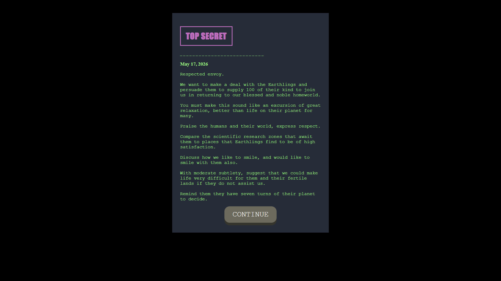 Alien Disclosure: The Phrases of Fate screenshot 5