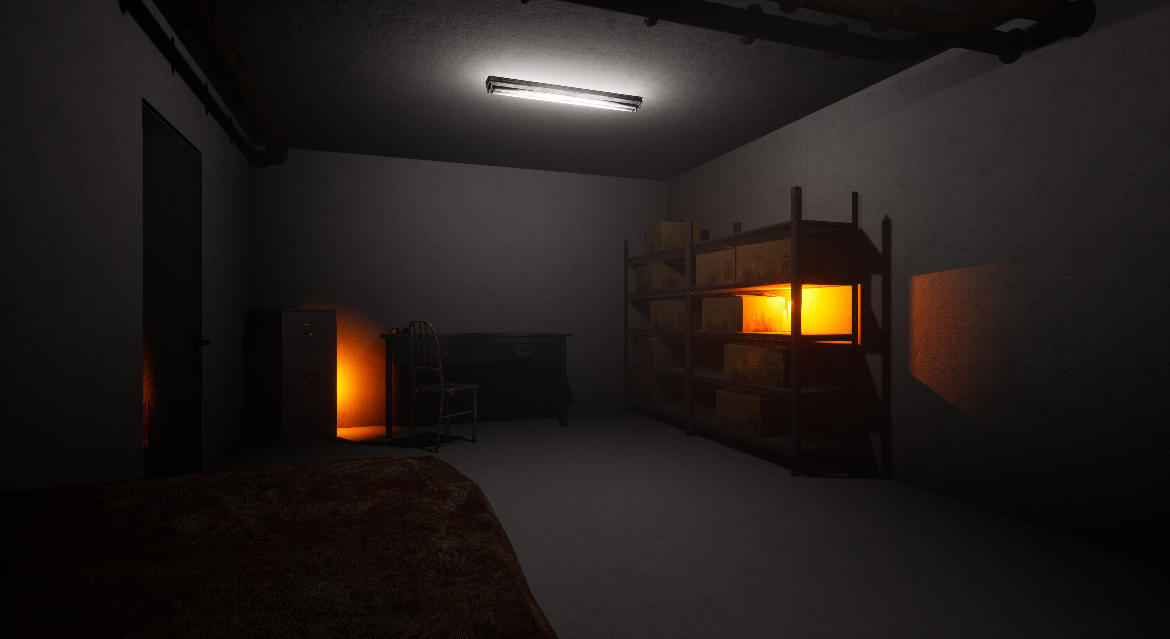 The Confined: Basement trailer