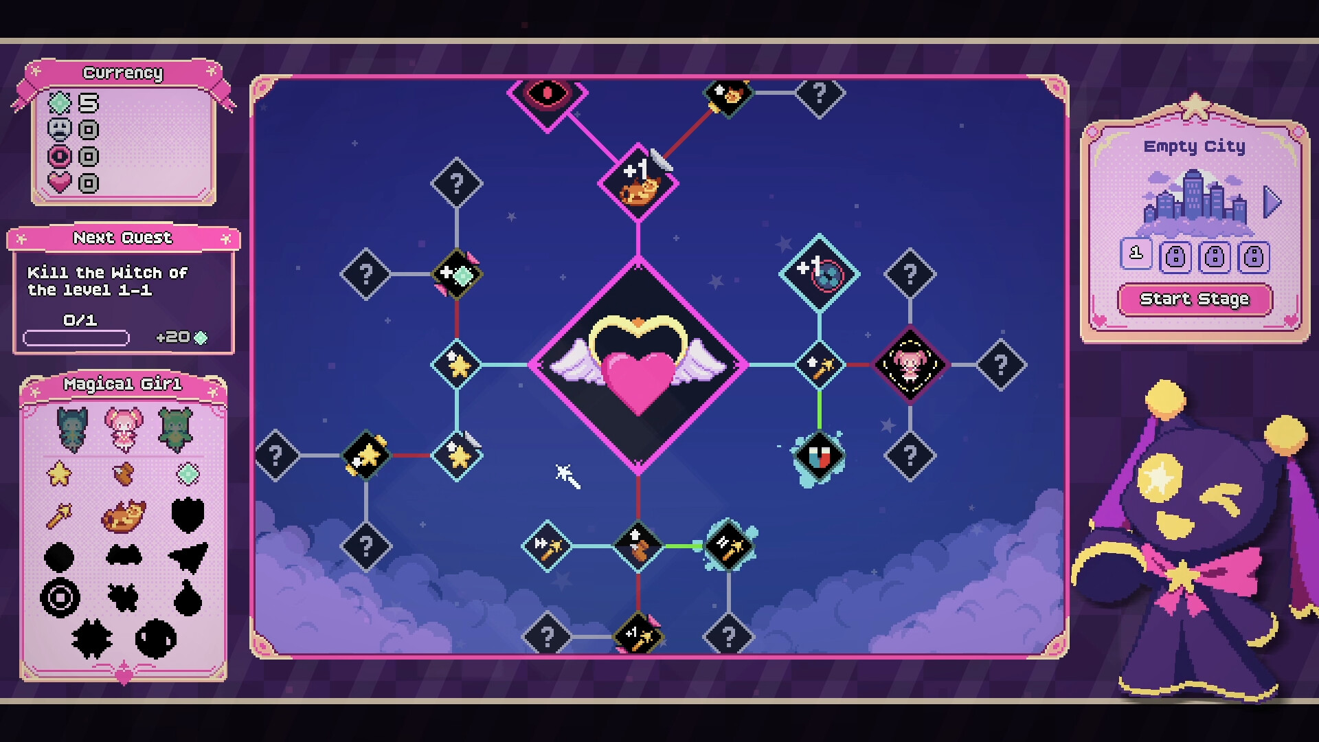 Magical Girl: incremental gaiden screenshot 2