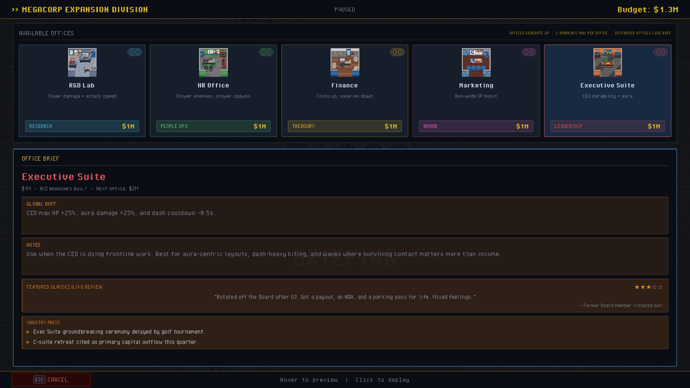 Hostile Takeover, Inc. screenshot 5
