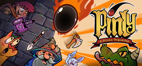 Cover art from Pinly: A Plinko Roguelike