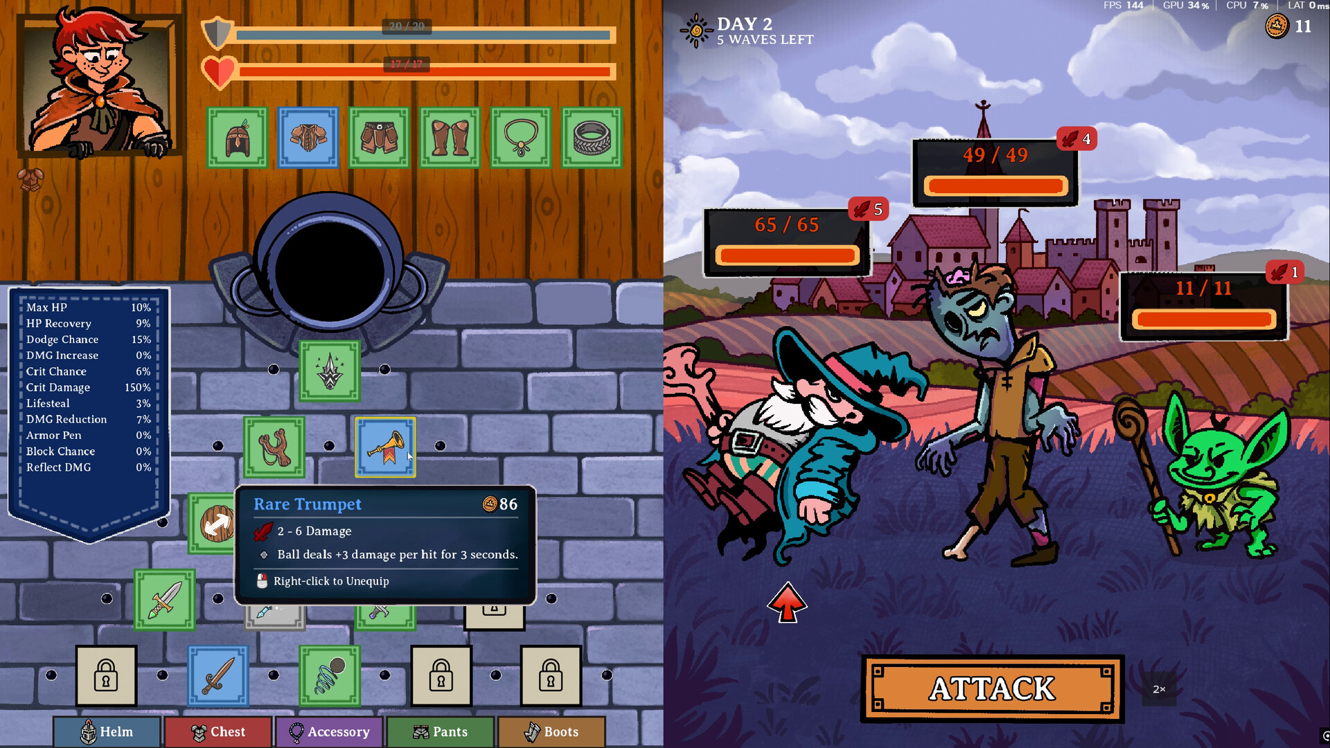 Pinly: A Plinko Roguelike screenshot 4