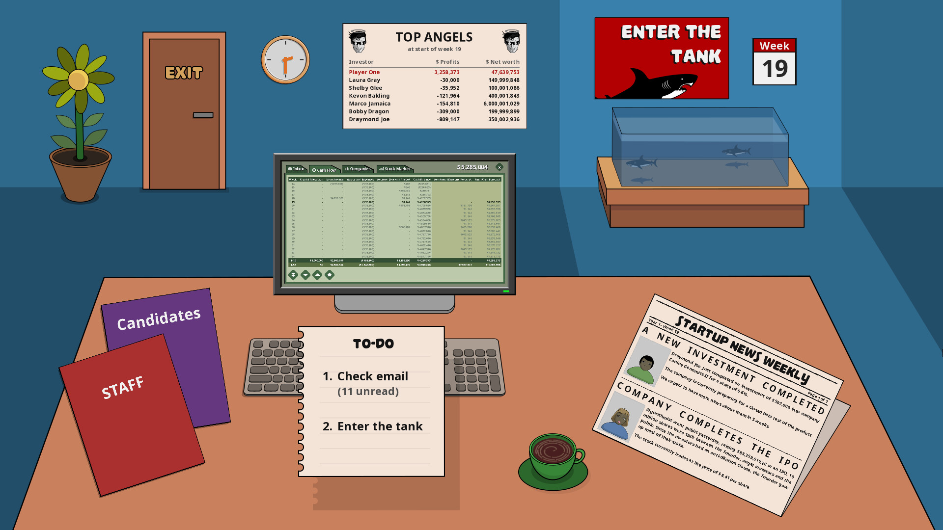 Angel Investor Simulator™ trailer