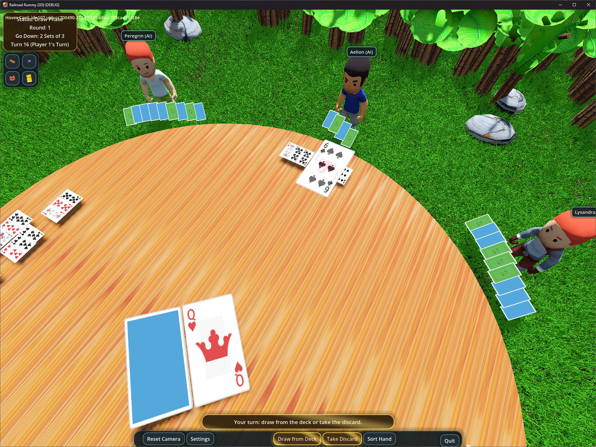 Railroad Rummy screenshot 2