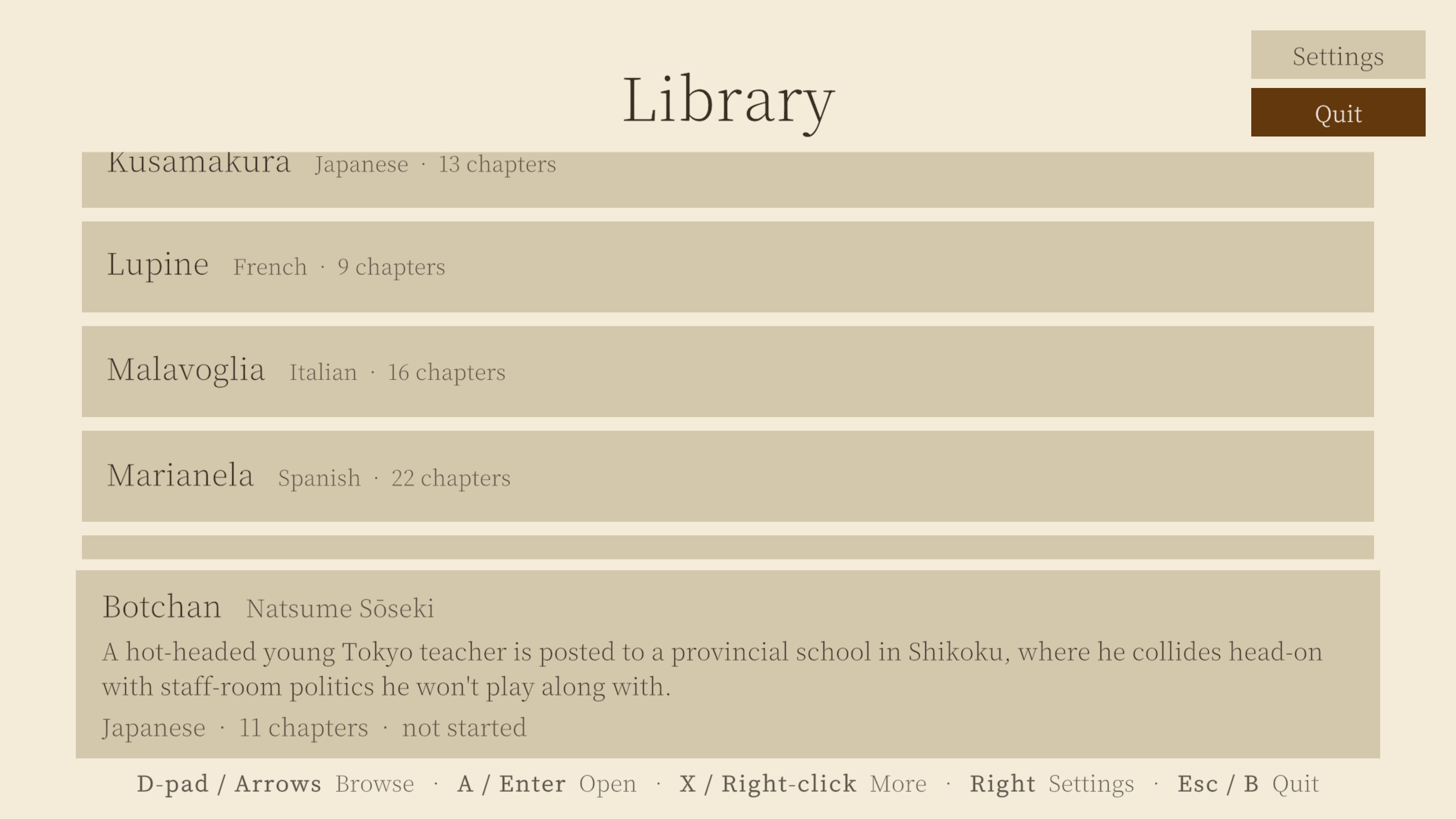 Loanwords: A Multilingual Library screenshot 5