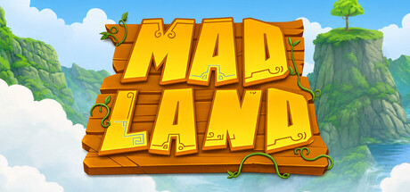 Cover art from MAD LAND: Quest of the Crystal