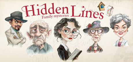 Cover art from Hidden Lines - Family mysteries