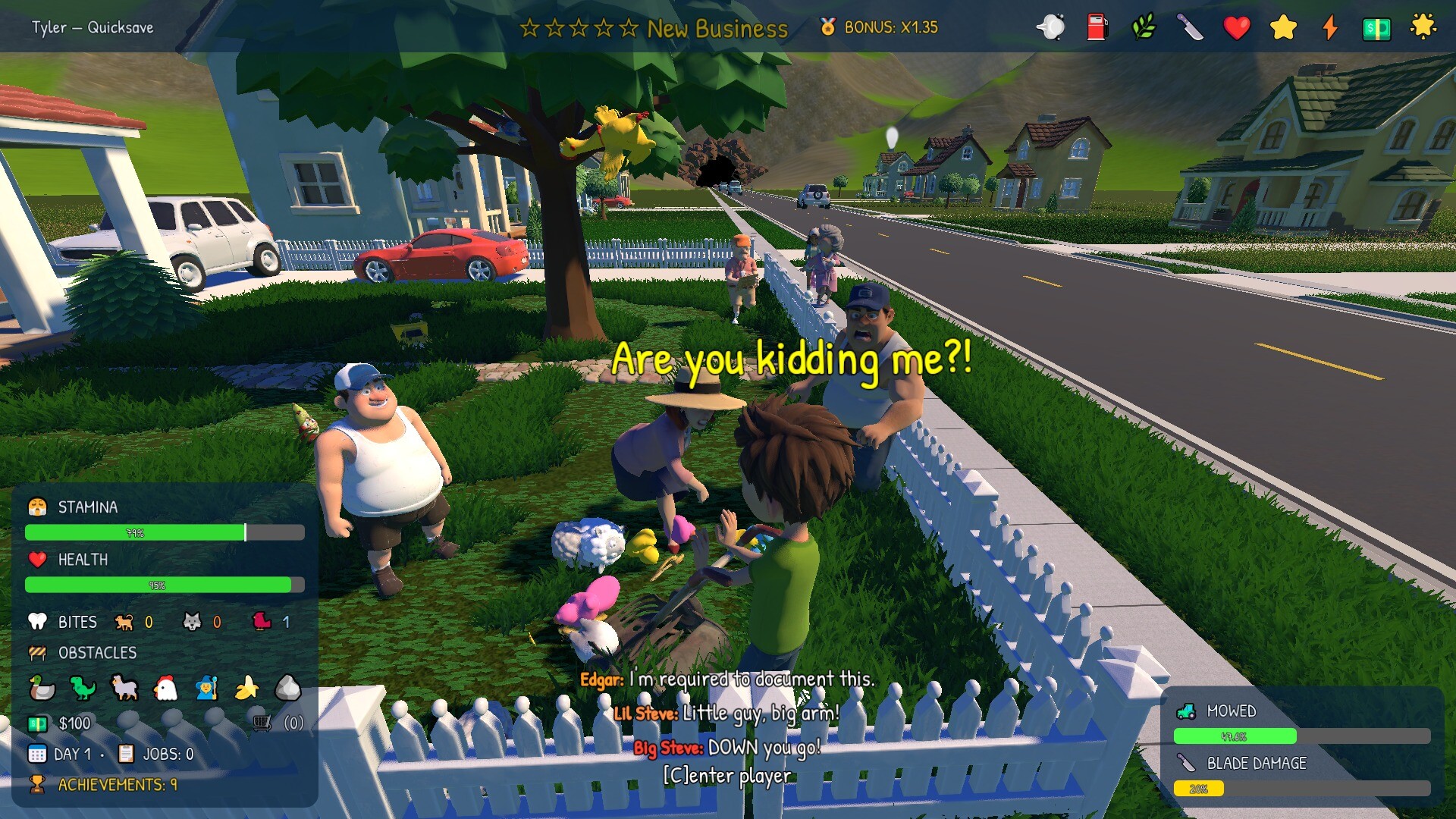 Lawn Mower Mayhem screenshot 3