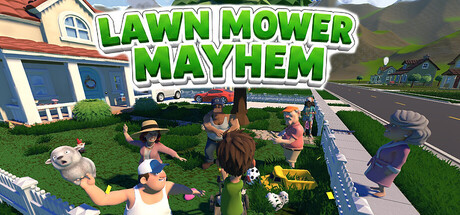 Cover art from Lawn Mower Mayhem