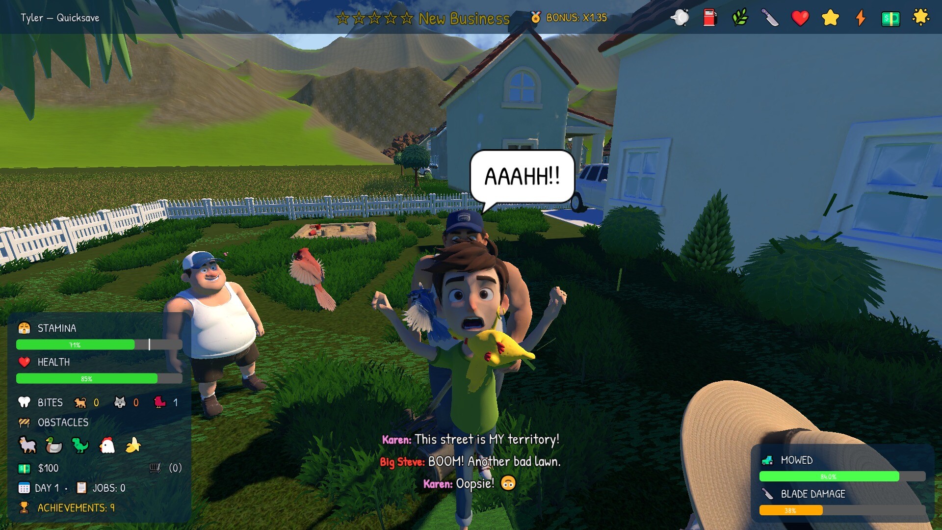 Lawn Mower Mayhem screenshot 5