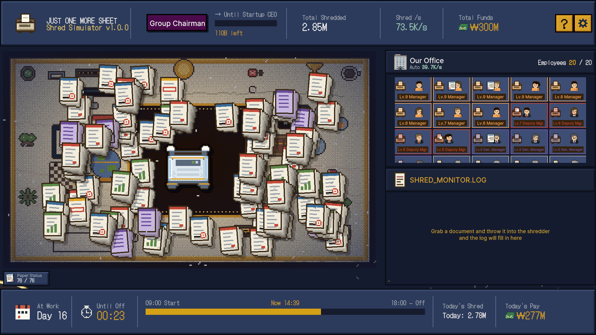 Just One More Sheet screenshot 3