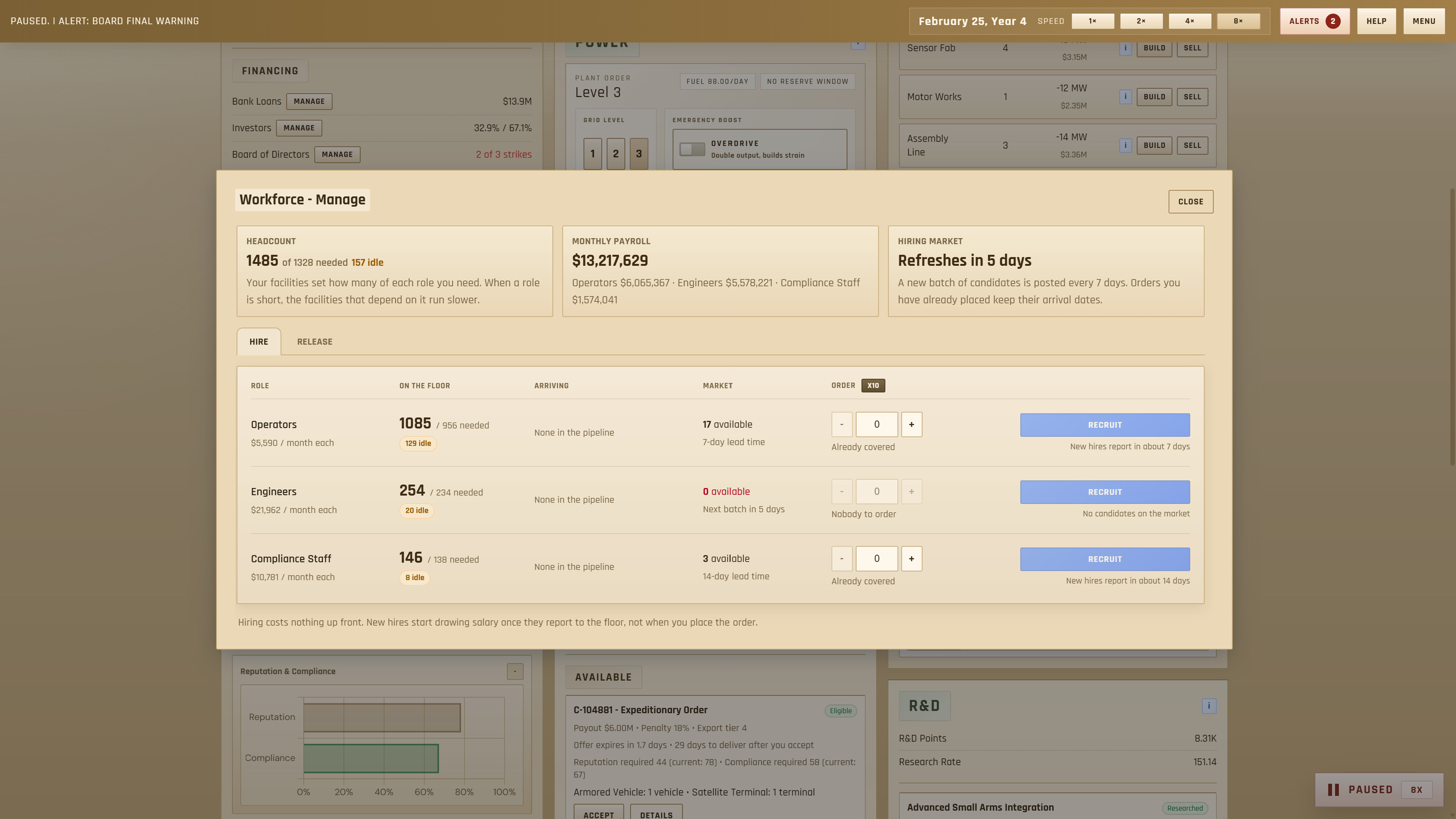 Iron Ledger: Deterrence Has A Price screenshot 2