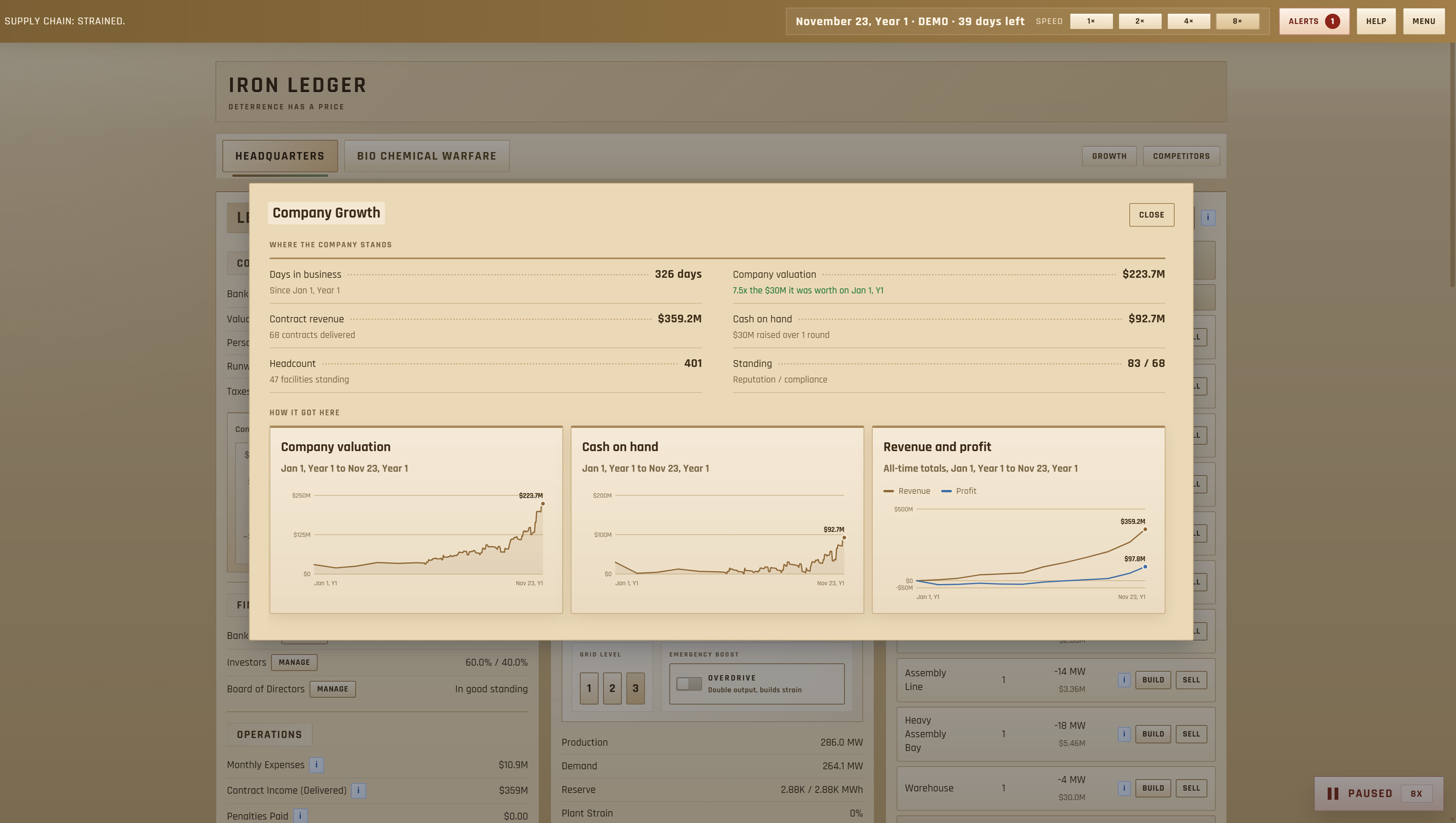 Iron Ledger: Deterrence Has A Price screenshot 4