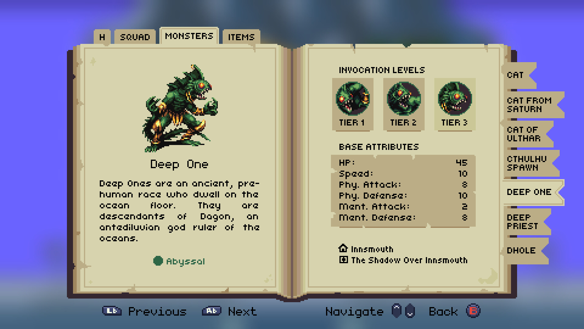 Necronomicon Monsters screenshot 2