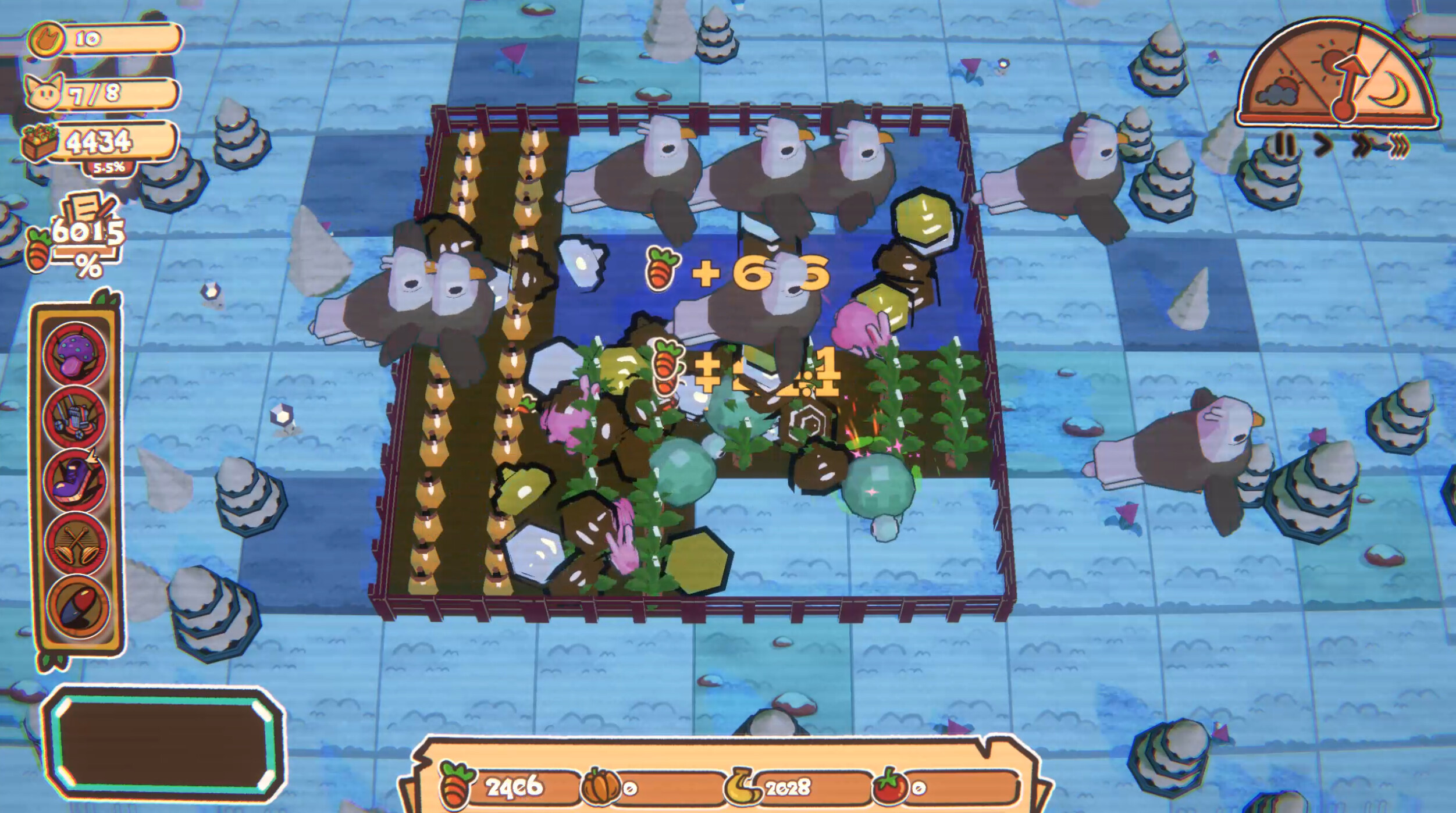Crazy Farm: Roguelike Idle Building Game screenshot 5