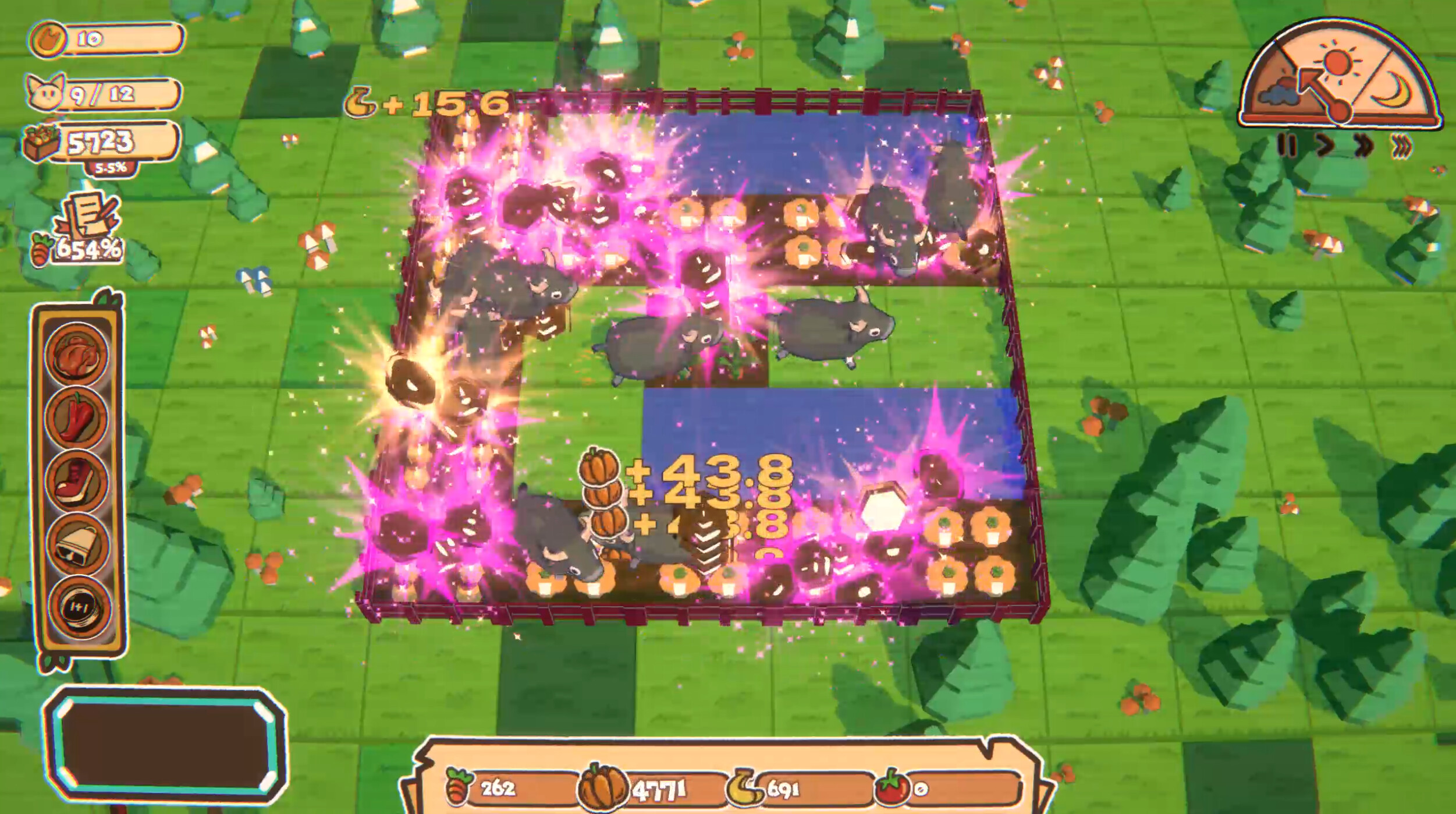Crazy Farm: Roguelike Idle Building Game trailer