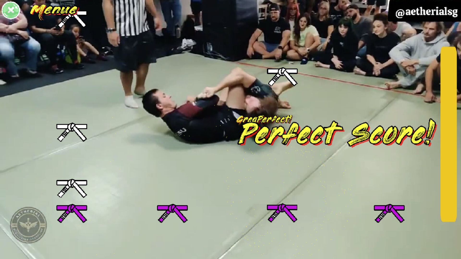Jiu‑Jitsu Hero! Flow Roll screenshot 2