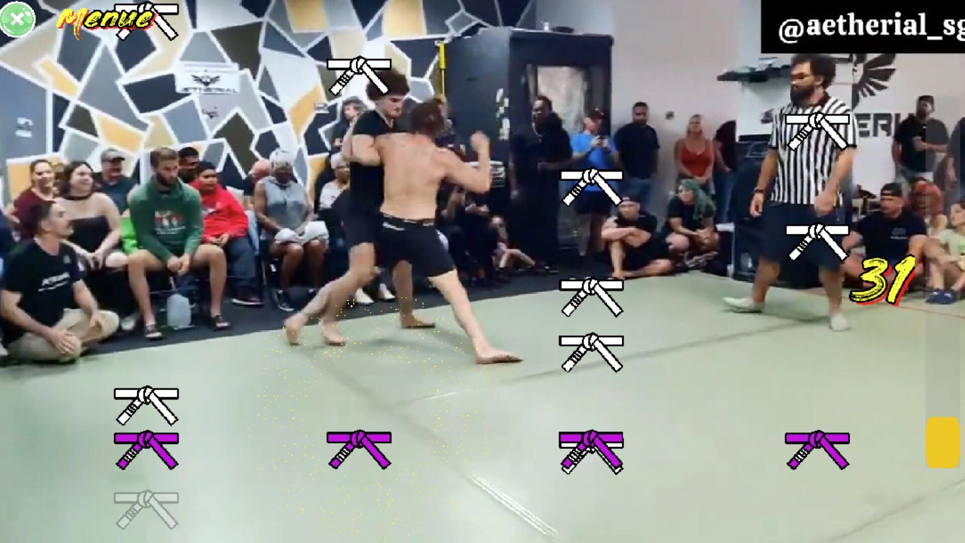 Jiu‑Jitsu Hero! Flow Roll screenshot 1