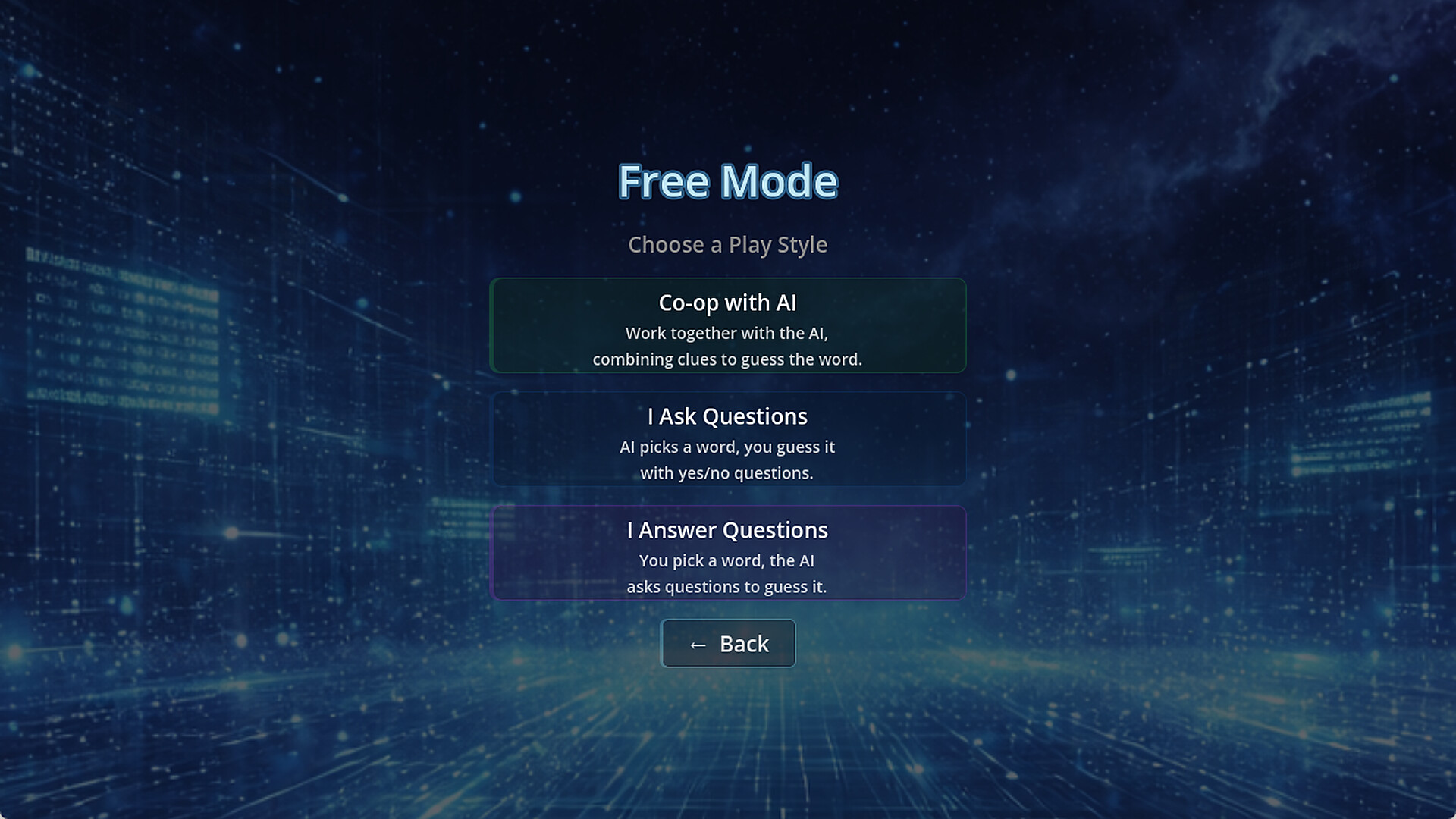 IDEA:20Q screenshot 3