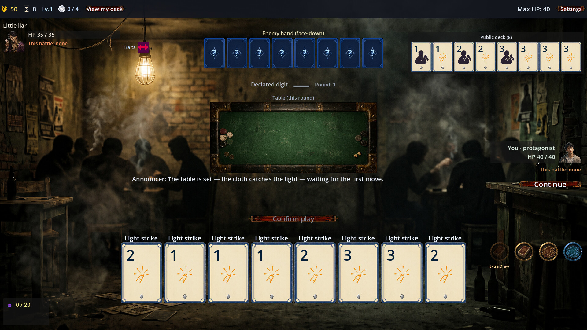 Liar's Table screenshot 1