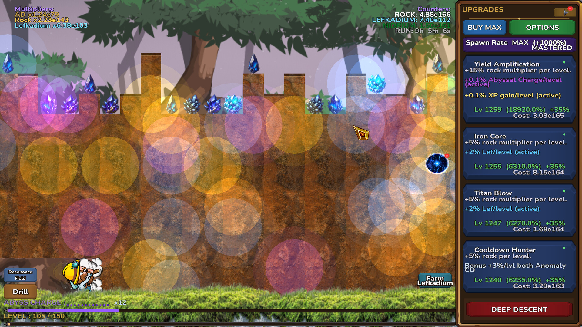 Echoes of the Deep : Incremental Endless Miner screenshot 3
