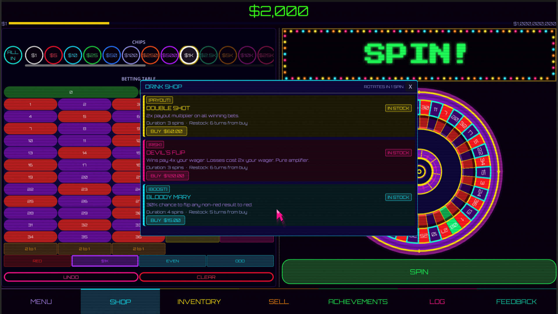 Gambillion screenshot 3