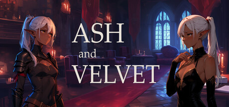 Cover art from Ash and Velvet