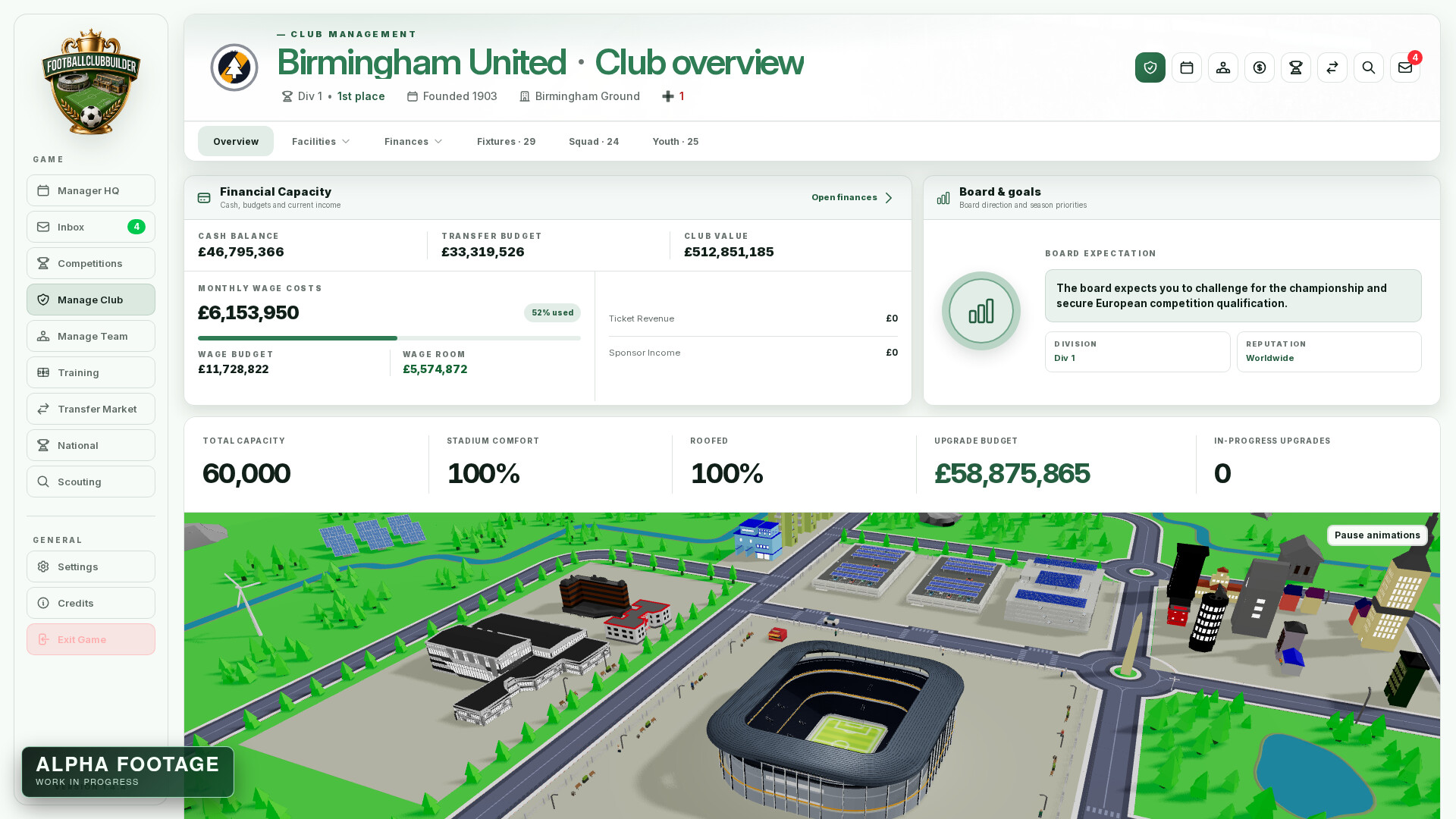 Football Club Builder screenshot 5