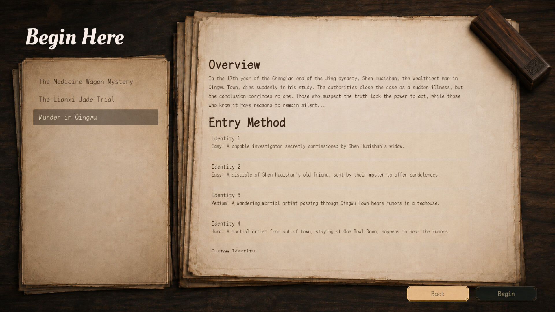 Jianghu, As Told screenshot 5