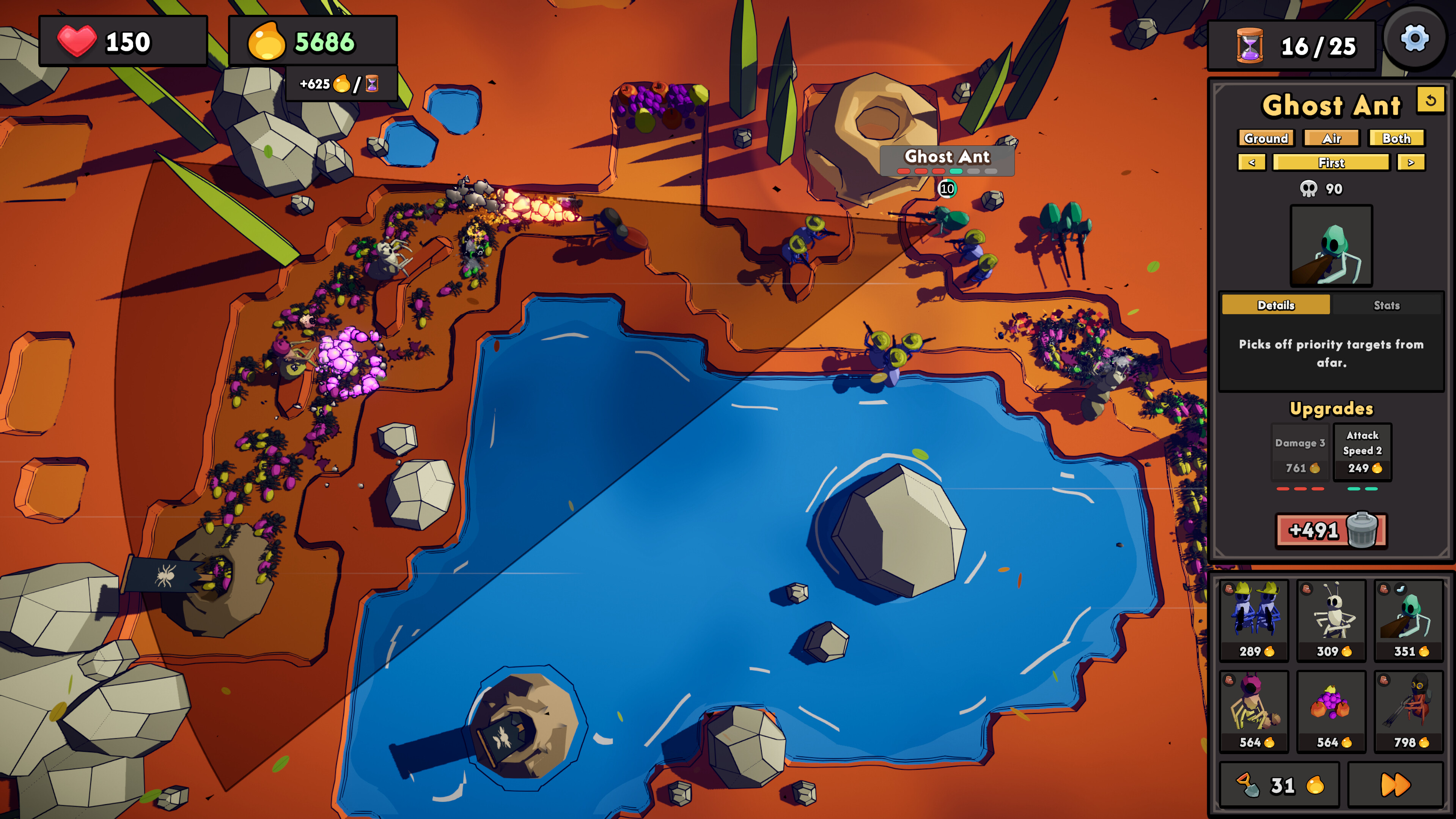 Ants TD screenshot 2