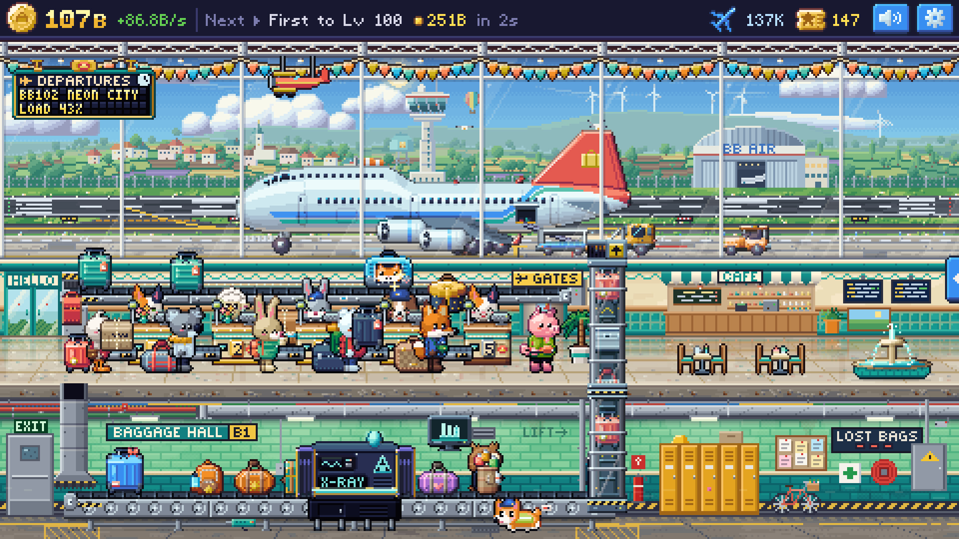 Baggage Belt trailer