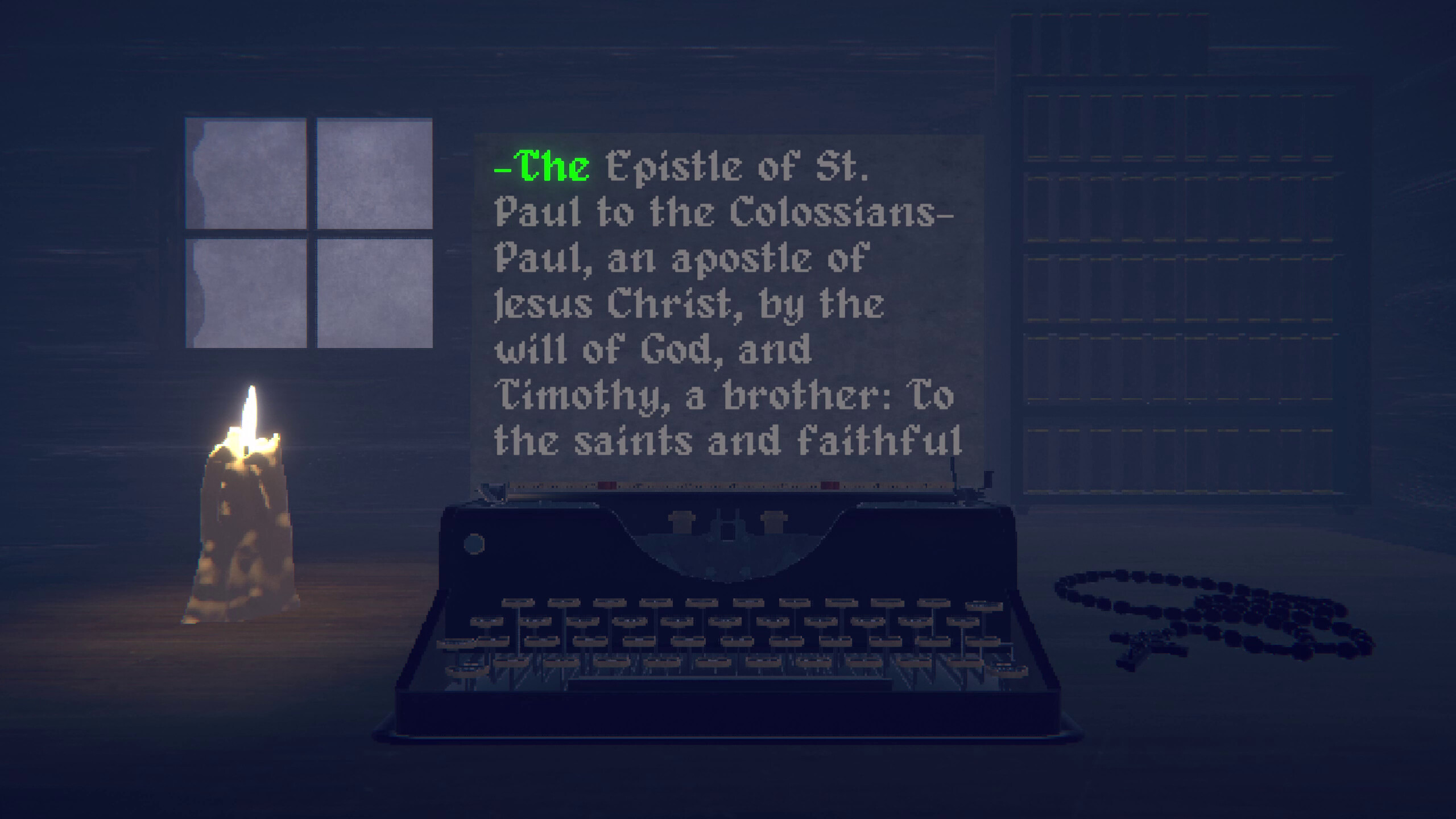 Bible Typer Simulator trailer