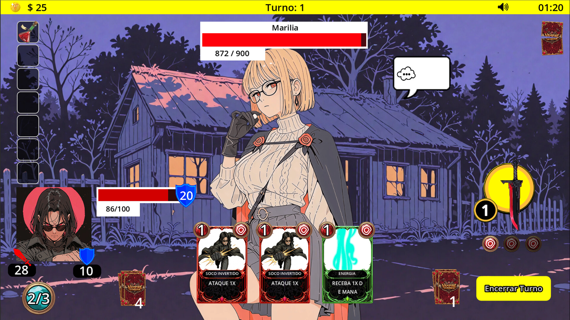 Vampire Guardian - Card Game screenshot 2