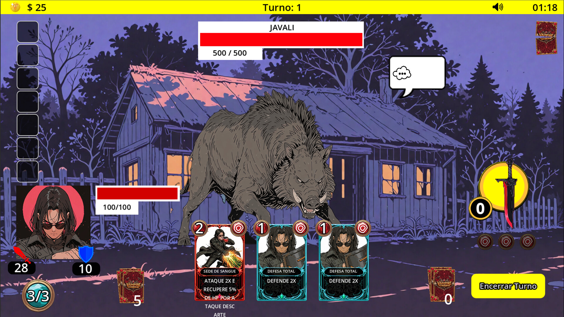 Vampire Guardian - Card Game screenshot 3