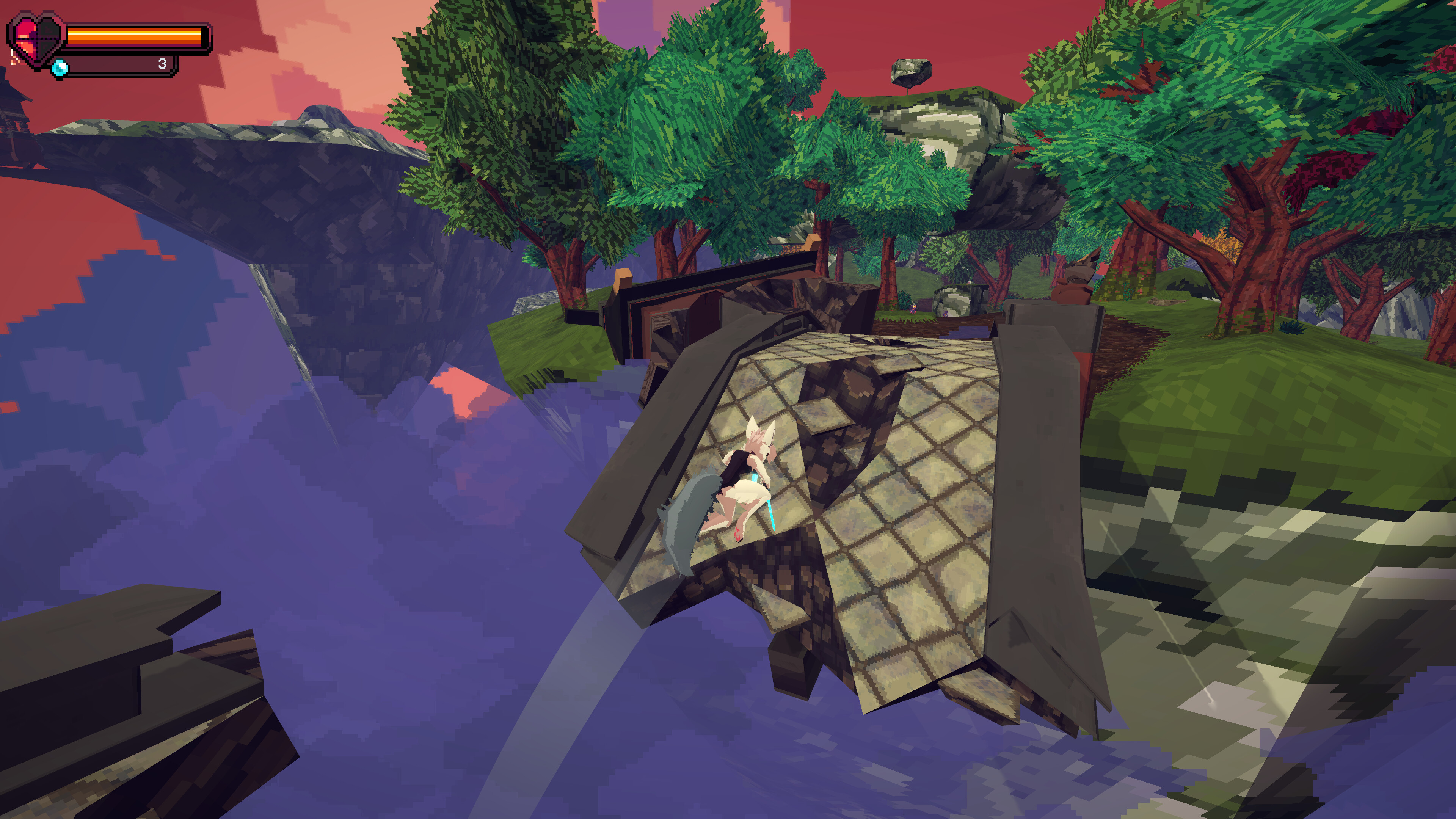 Inukari 3D - Shattered World screenshot 4