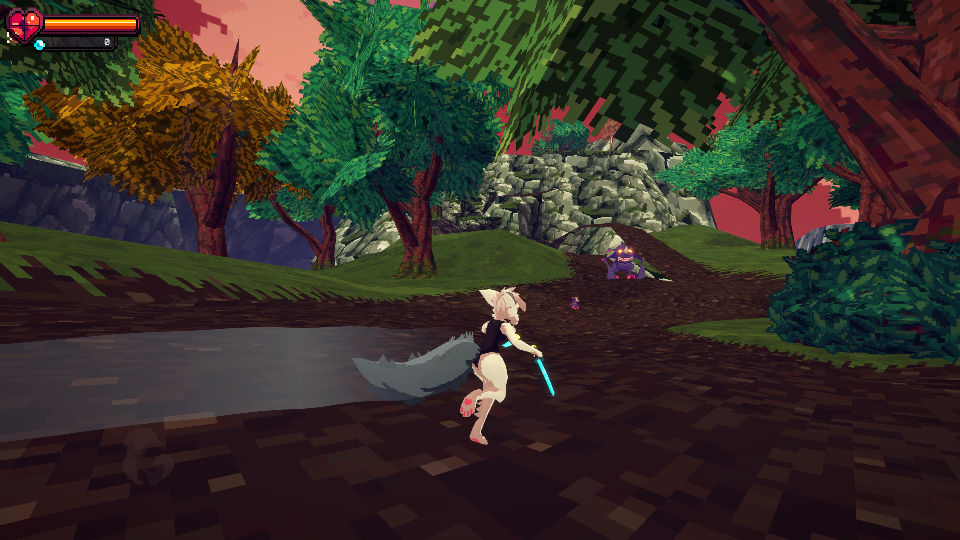 Inukari 3D - Shattered World screenshot 3