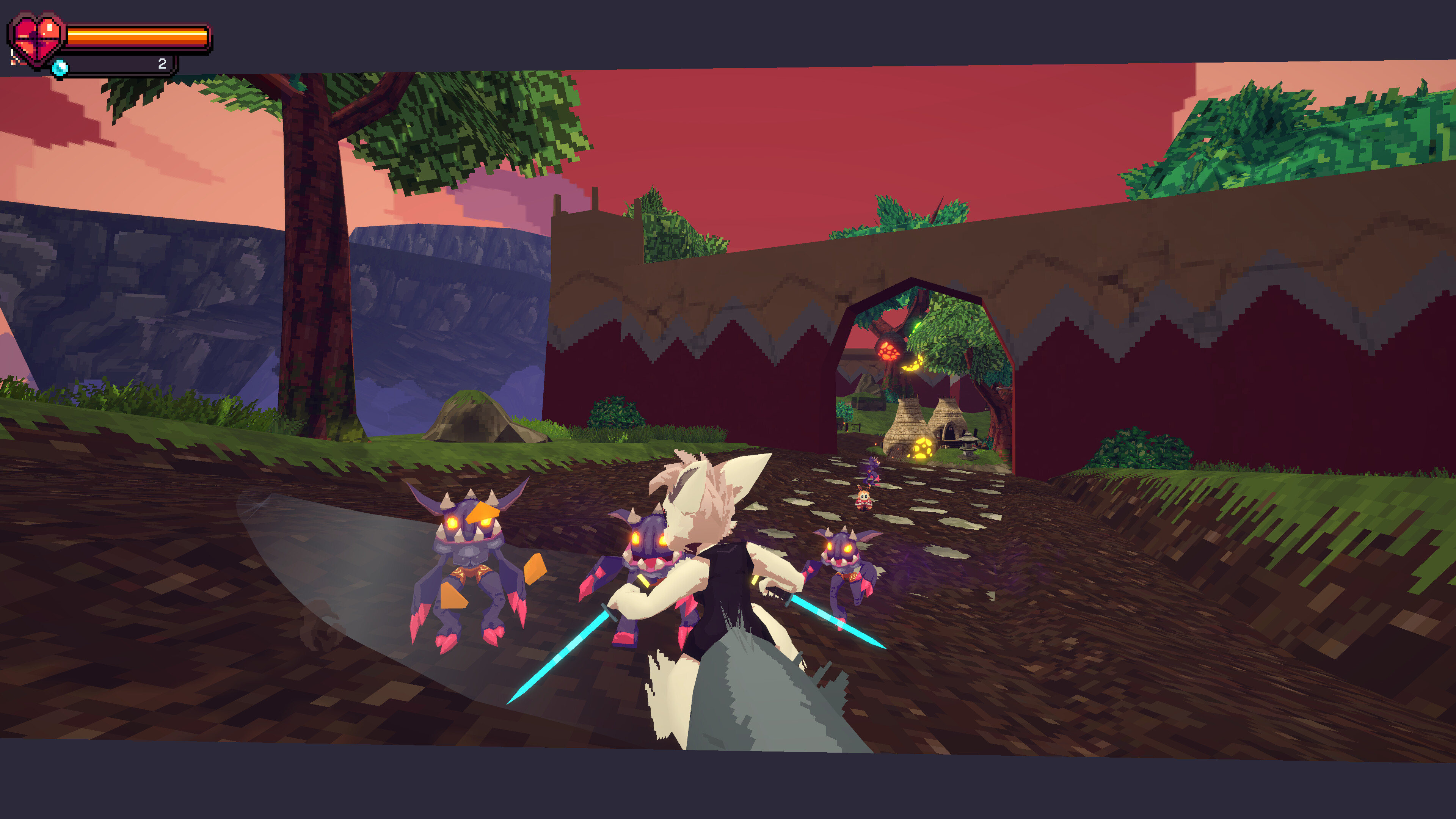 Inukari 3D - Shattered World screenshot 2