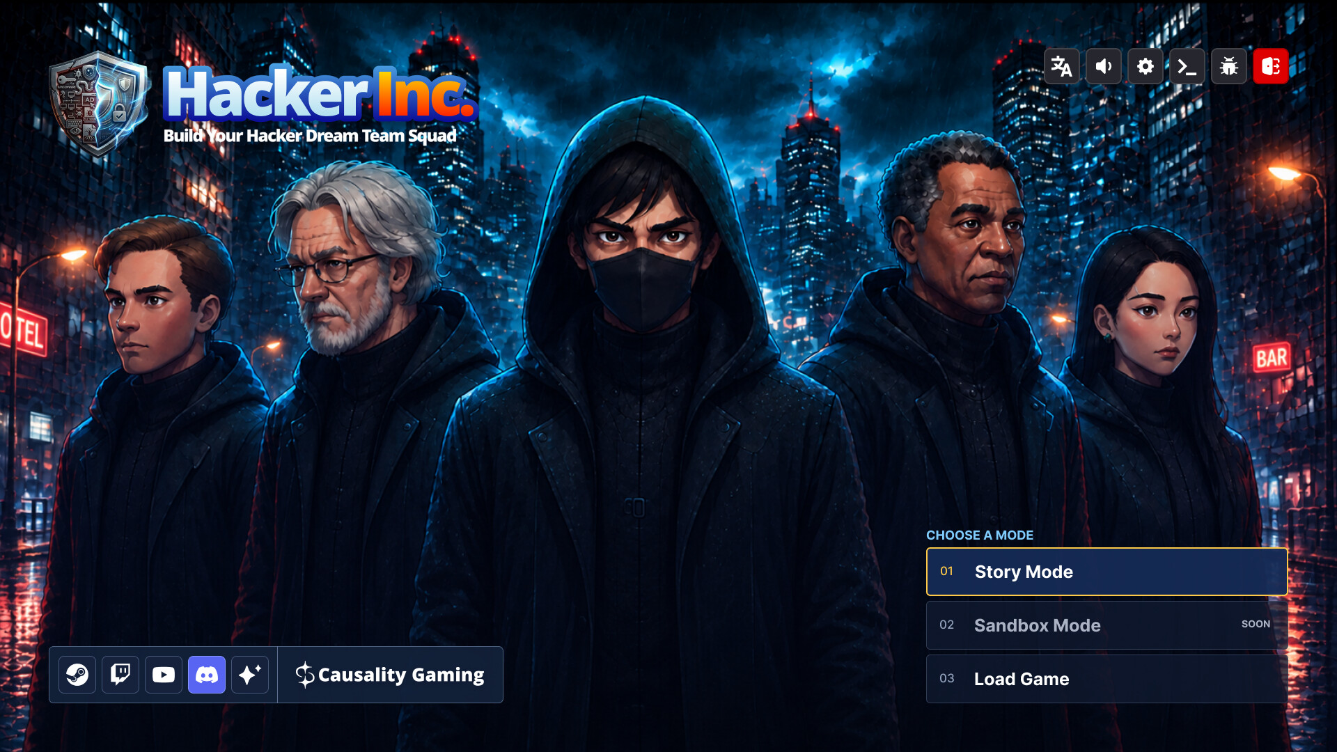 Hacker Inc. screenshot 1